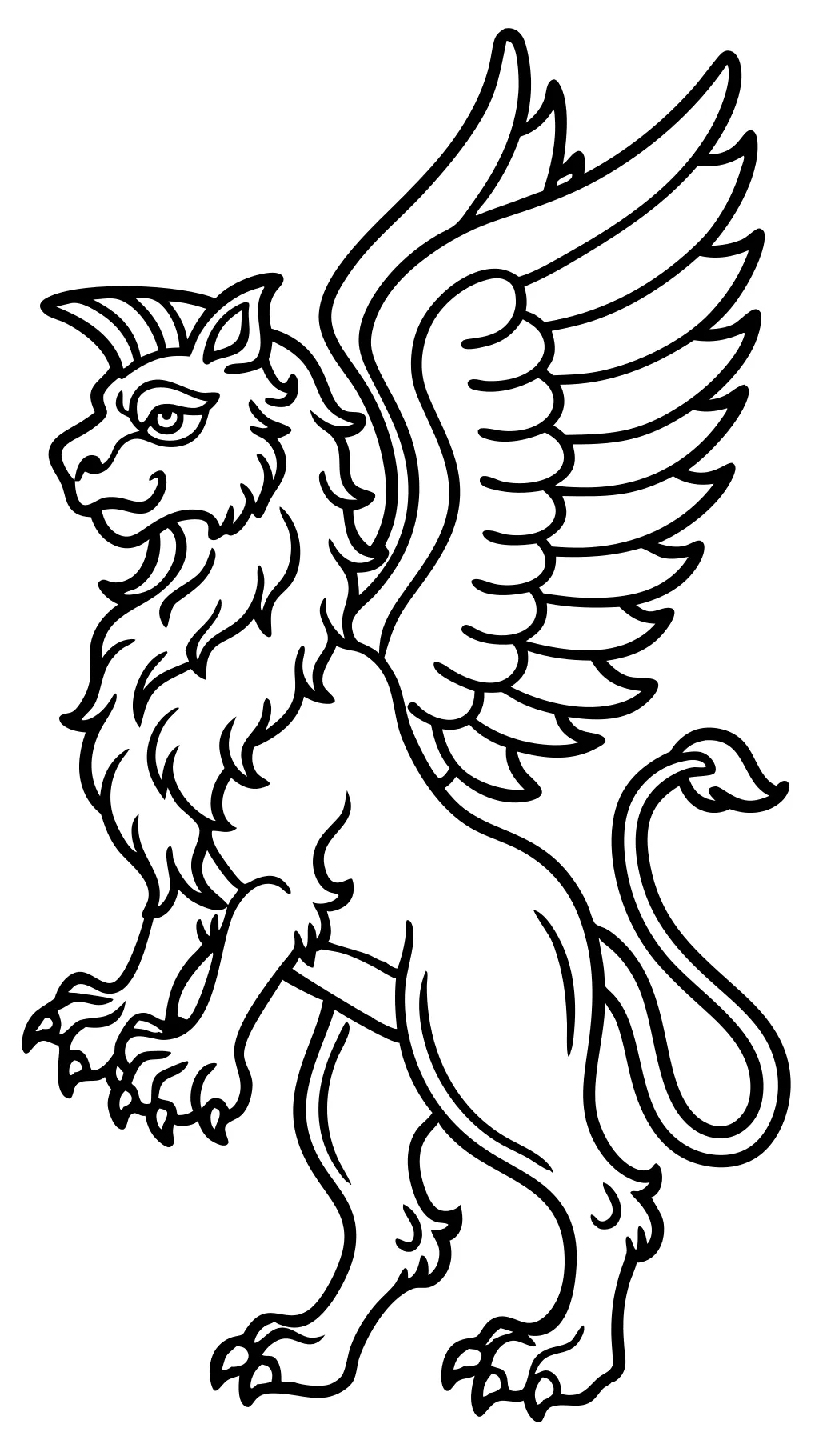 coloring pages griffin